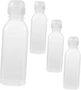 4pcs Cooking Oil Dispenser Bottles Squeeze Containers for Sauces Condiments Oils Food-grade Leak Design for Kitchen Barbecue Baking