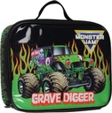 INTIMO Monster Jam Grave Digger Single Compartment Insulated Big Large Lunch Box Bag