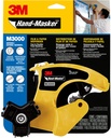 3M Hand Masker M3000 Tape Dispenser, Film & Tape, Applies Painter's Tape to Masking Film or Paper in One Continuous Application, Compact & Lightweight Design, Saves Time When Preparing For Painting