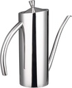 IMEEA Olive Oil Dispenser SUS304 Stainless Steel Cooking Kitchen No Drip Oil Can Vinegar Container, 24oz/700ml
