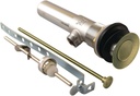 Kingston Brass KB1003 Brass Pop-Up Drain with Overflow, Antique Brass 7.81 x 2.13 x 2.13