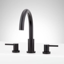 Signature Hardware 483927 Lexia Deck Mounted Roman Tub Filler Faucet - Less Valve - Matte Black