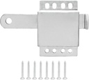 Galvanized Steel Slide Lock Locking Latch,Heavy Duty Deadlock,Durable Garage Door Lock for Most Garage Doors(1 Pack)