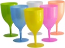 6pcs Easter Wine Goblet Plastic Party Cups for Cocktails Wine Juice for Home Gatherings and Celebrations Capacity