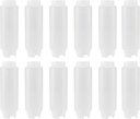 Creative Mark Cylo FIFO Squeeze Bottle -Empty - 12 Pack - 20 oz. Inverted Squeeze Bottle with Air-Tight Non-Drip Silicone Valve; Acrylic Paint, Sauce & Condiment Bottles for Painters and Food Industry