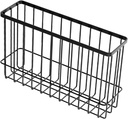 Generic Wall-Mounted Iron Wire Basket for Storage, Organizer for Parchment Paper And Cling Film, L