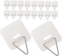 25pcs Heavy Duty Plate Hangers Adhesive Wall Plate Holders Decorative for Display
