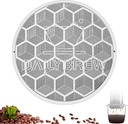 Dailybrew Reusable Stainless Steel Coffee Filter compatible with AeroPress Coffee Maker Standard, Same Flow with Paper Filters While Keeping Richer Flavor & Delicious Coffee-oils