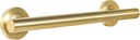 Lava Odoro Shower Grab Bar, Modern Set Stainless Steel Handicap Grab Bar for Bathtubs and Showers, Shower Safety Bar for Seniors Disabled, ADA-Compliant (Brushed Gold, 18 Inch)
