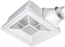 Ventilation Fan Kitchen Grease Extractor Fan Bathroom 60W Powerful Exhaust Fan Integrated Ceiling Mute Ventilation Fan 30 * 30cm Wall-Mounted Vent Fan