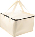 Cabilock Hot Food Bag Insulated Take Carrier for Pizza and Catering Thermal Food Warmer for Outdoor Parties Cake and Snack Storage for Hours
