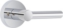 Miseno MLK5012 Elkton Round Rod Non-Turning One-Sided Door Lever - Polished Chrome