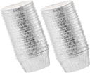 40pcs Foil Cupcake Baking Liners Tart Molds Greaseproof Muffin Holders for Desserts Pies and Cheesecakes Lightweight Portable Baking Cups for Home Kitchen and Cafes