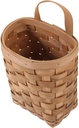 Wall Hanging Storage Basket for Kitchen Woven Organizer Bins for Makeup Items and Vegetables Carbonized Color for and Home Decor
