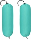 2 Pcs Turquoise Plastic Bag Holder Turquoise Grocery Bag Storage Dispenser Washable Hanging Shopping Bags Carrier Wall Mount Trash Bag Organizer for Kitchen Pantry