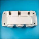 White Front Panel Spare Parts of Soft Serve Ice Cream Machine Accessory，Compatible for BQL Ice Cream Makers with Seal Rings