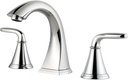 Pfister Pasadena Bathroom Sink Faucet, 8-Inch Widespread, 2-Handle, 3-Hole, Polished Chrome Finish, LF049PDCC