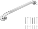 Grab Bars for Bathtubs and Showers, 304 Stainless Steel Handicap Grab Bar, Anti Slip Bathroom Handrail with Knurled Surface, Holds up to 500 LBS Safety Shower Handle for Elderly (18 Inches)