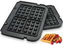Waffle Plates for Cuisinart Griddler GR-4N, GR-5B, GR-6 and GRID-8N Series - 4 Slicer Nonstick Coating Baking Plates