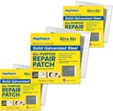 MaxPatch® 4 in. x 4 in. Self-Adhesive Surface Repair Patch, All-Purpose Galvanized Metal for Interior and Exterior Repairs, Ideal for Drywall, Plaster, Wood, Brick, Stucco, and More (3-Pack)