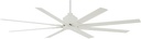 Minka-Aire F896-65-WHF Xtreme H2O 65" Outdoor Ceiling Fan with Remote Control, Flat White