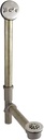 Kingston Brass DTL1166 21" Trip Lever Waste and Overflow with Grid, Polished Nickel
