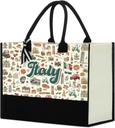 Italy Chicago New York Las Vegas Paris Gifts for Women Canvas Tote Bag