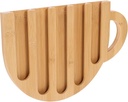 Capsule Organizer Coffee Cup Shape Wooden Pod Storage Rack Holder for Coffee Easy to Use and Clean