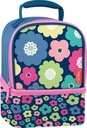 Thermos Kid's Dual Compartment Soft Lunch Box - Mod Flowers