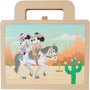 Loungefly Disney Western Mickey and Minnie Lunch Box Journal