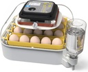 MATICOOPX 20 Egg Incubator with Humidity Display, Egg Candler, Automatic Egg Turner, for Hatching Chickens