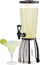 OGGI Beverage Dispenser - 3-quart / 6-Pints, Perfect for Parties, Use as Alcohol, Water, Lemonade Dispenser & More