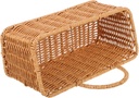 221g Eco-friendly Rattan Onion Basket Woven Wall Hanging Storage Basket for Kitchen Fruit Vegetable Organizer