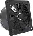 12 Inch Exhaust Fan Wall Mounted, Vent Fan with Pre-Installed Power Cord, Carbon Steel Extractor Fans for Attic, Garage, Kitchen, Laundry Room