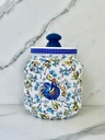 direfly Rooster Cookie Jar - French Country Farmhouse Canister | Vintage Kitchen Decor, Ceramic Storage Container for Candy