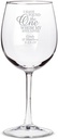 Personalized Color Printed 12oz Wine Glass - I Have Found The One Whom My Soul Loves - Silver - 144 pack