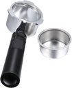 51mm Bottomless Portafilter Compatible with Gevi 20 bar Espresso machines