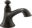 KOHLER K-72759-2BZ Artifacts Bathroom Sink Spout with Bell Design, Less Handles, Oil-Rubbed Bronze
