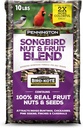 Pennington Pride Songbird Nut & Fruit Blend, Wild Bird Seed for Outside Feeders, Advanced Nutrition Formula for Bird Health, 10-lb. Bag