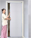 Customize Interior Accordion Door, Sliding Folding Door Windows Partition with Aluminum Alloy Frame, Privacy Room Divider for Closet Shower Door(47.2x51.2in)