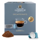 Gran Caffè Garibaldi Decaffeinated Espresso Pods, Italian Roast Coffee, Decaf Capsules Compatible with Nespresso Original Line Machines, Nitrogen Flushed, Intense & Rich Aroma - Decaffeinato (Aluminum) 50 Cups