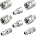 Pressure Washer Quick Connect 3/8 Inch, Pressure Washer Fittings, Stainless Steel Adapter Set, Female and Male Thread, 8 Pieces