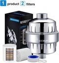 20 level-2 filters universal, detachable and replaceable portable bathtub filters Shower filter