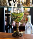 SUMMIT COLLECTION Mythical Forest Spirit Greenman Deity 16 fl oz Wine Glass Stemware Goblet Chalice Kitchen Home Decor