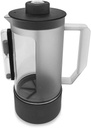 Rite Press Essential Plus, French Press Coffee Maker, Integrated Thermometer, Built in Hourglass Timer, and Easy-Clean Bottom for No Mess Clean Up, 1 L or 34 oz (8 cups)