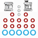 20-Piece O-Ring Set for Sage/Breville Dual Boiler Coffee Machines - Silicone Seals for Hose, Thermal, and Steam Probes SES900 SES920 SES980