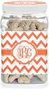 YouCustomizeIt Personalized Chevron Dog Treat Jar