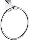 Paradise Bathworks 64026 Shangri-La Bath Hardware Towel Ring, Chrome