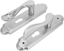 Indoor Bedroom Door Handle Lock Stainless Steel Entry Lever Door Handle Set Hardware for Home Security Accessories