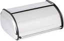 Large Countertop Stainless Steel Bread Box/Bin with Roll Up Lid